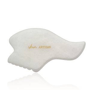 Crystal Facial Rollers: White Jade Gua Sha - Body + Face
