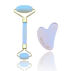 Opalite Face Roller + Gua Sha