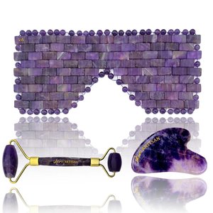 Value Kits: Amethyst Eye Mask + Roller + Gua Sha