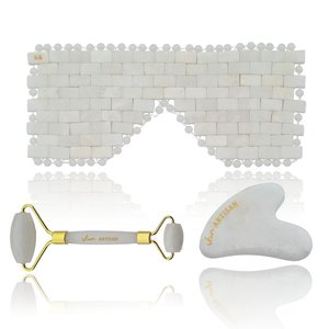Value Kits: White Jade Eye Mask + Roller + Gua Sha