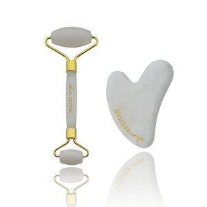 Value Kits: White Jade Face Roller + Gua Sha