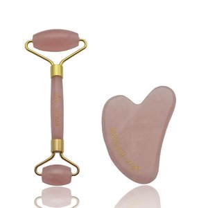 Value Kits: Rose Quartz Face Roller + Gua Sha