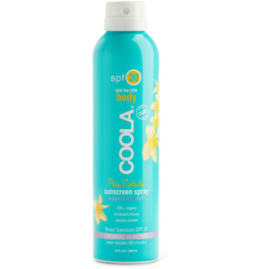 Products: Coola SPF30 Spray - Pina Colada Skin Boutique