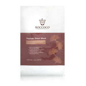 Roccoco Botanicals Peptide Sheet Mask