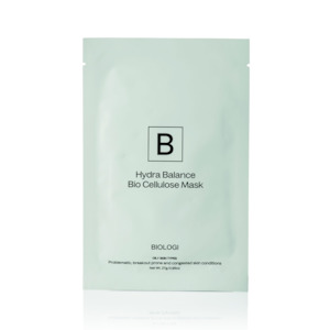Biologi: Hydra Balance Bio Cellulose Sheet Mask Kawakawa Leaf Extract – Single Sheet Mask