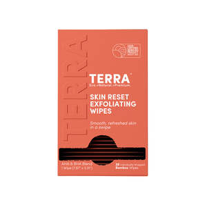 Gifts Under 50: Terra Skin Reset Exfoliating Wipes