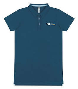 Pauanui SLSC Woman's Navy Polo