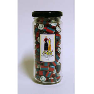 Treats: Happy Birthday Rock Candy