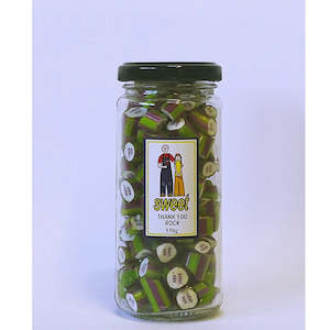 Treats: Thank You Rock Candy