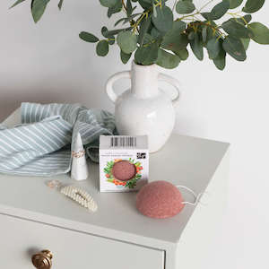 Konjac Sponge: Red Clay Konjac Sponge