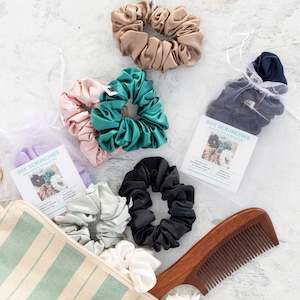 Silk Collection: Silk Scrunchies