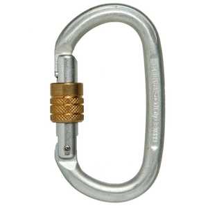 Products: Slackline Carabiner Steel Screw Gate - Slackline NZ