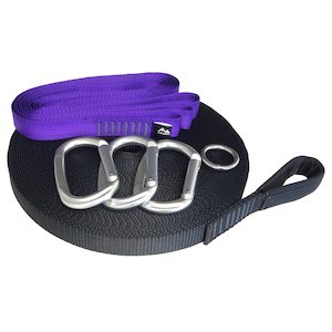 25 Meter - Slackline: Primitive Carabiner Slackline Set - 25 Metre - Slackline NZ