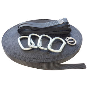 40 Meter Primitive Slackline Kit - Custom Color - SlacklineShop