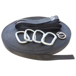 Flat Webbing - Slackline: 40 Meter Primitive Slackline Kit - Custom Color - SlacklineShop