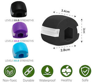 Sleep Comfort: Standard Jaw Exerciser and Toner. Increase jaw strength and muscle tone. Varying bite forces.
