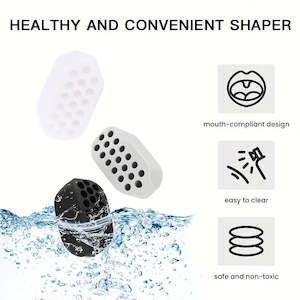 Sleep Comfort: Mini Jaw Exerciser and Toner. Increase jaw strength and muscle tone. 2 Pieces