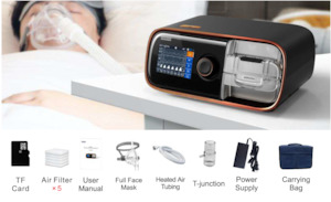 Cpap Machines: Ventmed DF-25W-HM BiPap Machine with Heated Tubing