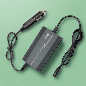 Products: Travel Adapter for CPAPS: Mains, battery or vehicle lighter input.