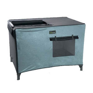 Snoozeshade: SnoozeShade Air-Permeable Travel Cot Blackout Cover