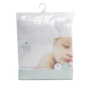 Autumn Sleeping: Baby First - Bassinet Flannelette Sheet Set