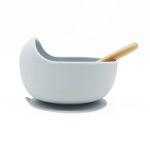 Sleepytot: Sleepytot -Suction Bowl & Wooden Spoon Set