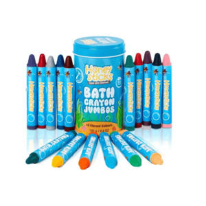 Not On Sale 1: Honeysticks - Jumbos Bath Crayons 16 Pack