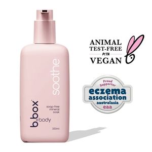 Bath Time: B.Box Body - Soothe Soap Free Mineral Soak l 350ml