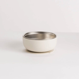 Meal Time: Nestling - Stainless Steel Suction Bowl