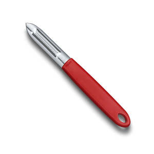 Victorinox Knives: Victorinox Potato Peeler Serrated - Red