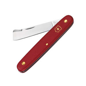 Victorinox Knives: Victorinox Pocket Knife - Budding - Straight Blade Red