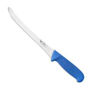 Victory Round Nose Filleting Knife - 22cm - Blue Handle