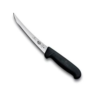 Victorinox Fibrox Boning Knife - 15cm - Flexible Blade, Black Handle