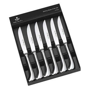 Wilkie Brothers Stirling 6 Piece Steak Knife Set