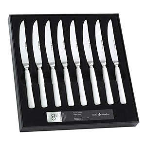 Cimeter Steak Knives: Wilkie Brothers Edinburgh 8 Piece Steak Knife Set