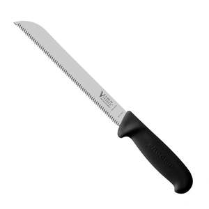 Victory Bread Knife - 20cm, Black Handle