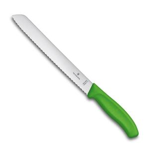 Victorinox Bread Knife - 21cm, Green Swiss Classic