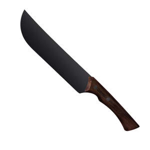 All Knives Accessories: Churrasco Black Collection Meat Knife - 19cm blade