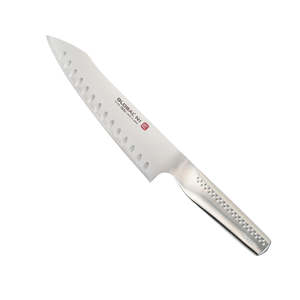 Chef Knives: Global Ni GN-002 Oriental Cooks Knife Fluted Blade 20cm