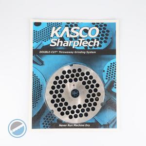 Kasco Double-Cut Mincer Plate - Size 52, 9mm