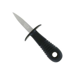Andre Verdier Oyster Knife - Black with guard