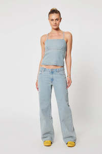Womens Jeans: A Brand 99 Baggy - Dixie