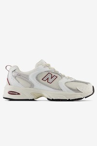Shoes: New Balance MR530SZ - Sea Salt with Mercury Red
