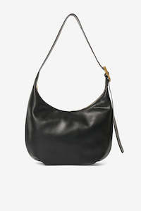 Brie Leon Large Everyday Croissant Bag - Black