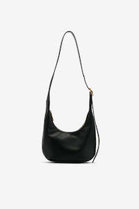 Brie Leon: Brie Leon Everyday Croissant Mini Bag - Black