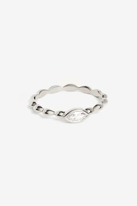 By Charlotte Lucky Eye Ring - Silver