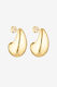 Porter Jewellery Blob Earrings - Gold