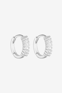 Porter Jewellery Gemini Huggies - Sterling/Clea