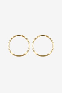 Porter Jewellery 90's Hoops 25MM - Gold