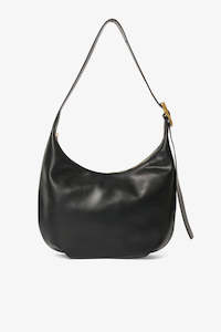 Brie Leon Everyday Croissant Bag Large - Black